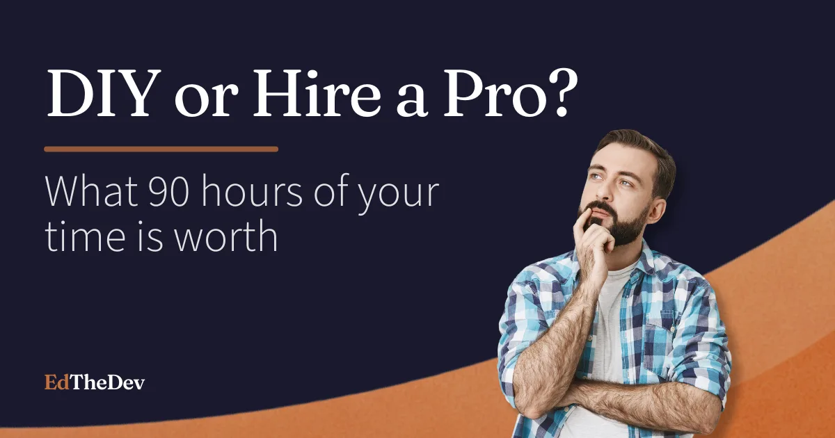 Wix vs Squarespace vs web designer comparison - DIY builders versus professional